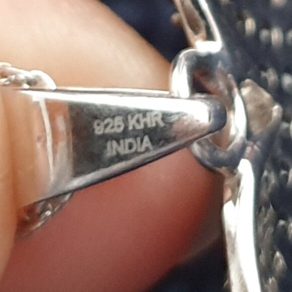 🖤 Elegant Black Spinel 925 Sterling Silver Heart Pendant Necklace🖤 - Picture 6 of 14